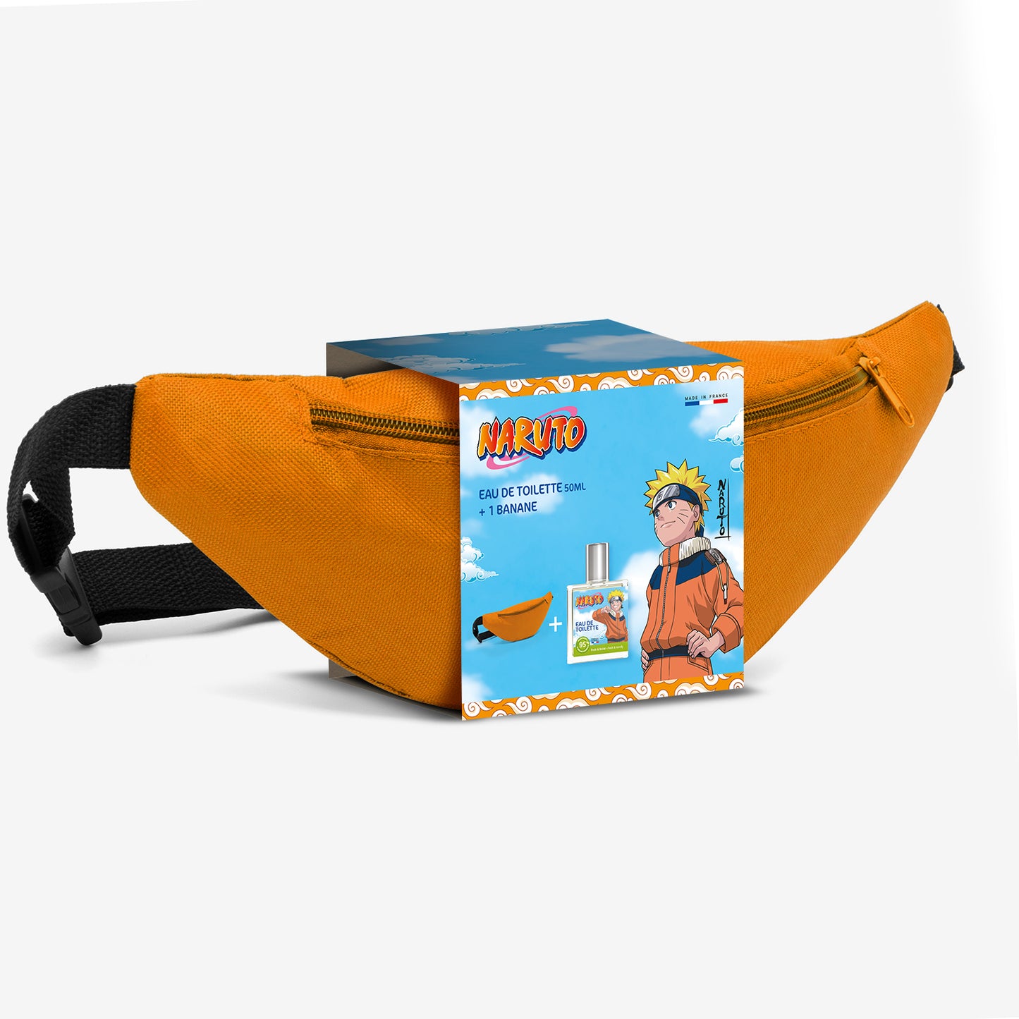 Coffret eau de toilette naruto 50ml + banane